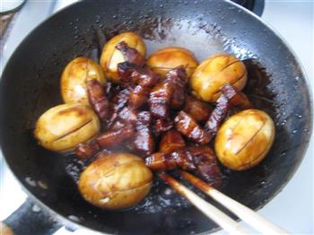 上海卤蛋红烧肉的做法图解9