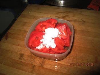 糖拌西红柿的做法步骤4