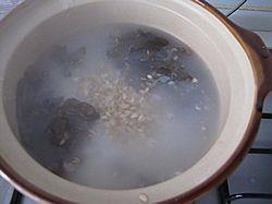 鸡肝木耳燕麦粥的做法步骤9