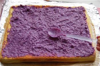 紫薯蛋糕卷的做法步骤22