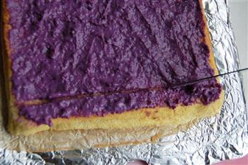 紫薯蛋糕卷的做法步骤23