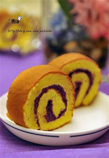 紫薯蛋糕卷的做法步骤27