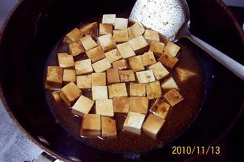 鲜虾大蒜烧豆腐的做法图解8