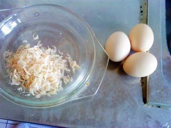 韭菜虾皮炒鸡蛋的做法图解1