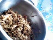 干菜清炒四季豆的做法步骤2