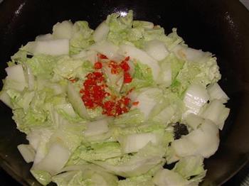 剁椒炒白菜的做法步骤5