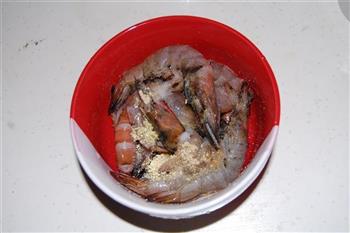 太祖紫菜烤虾的做法步骤1