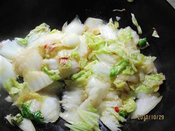 海带辣白菜的做法图解4