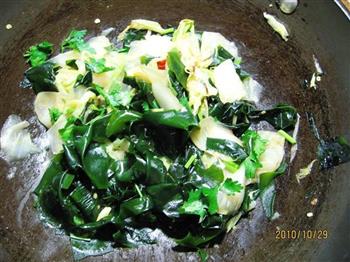 海带辣白菜的做法步骤6