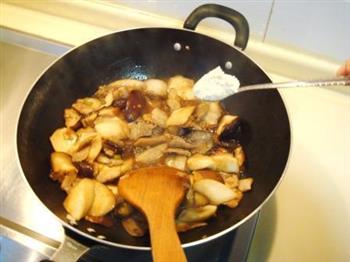 蚝油焖双菇肉片的做法图解10