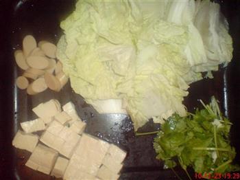 白菜豆腐清汤的做法步骤2