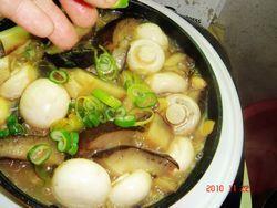 葱烧海参烩口蘑的做法步骤9