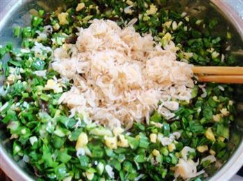 韭菜虾皮鸡蛋水饺的做法步骤8