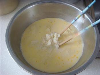 豆渣鸡蛋饼的做法步骤3
