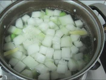 冬瓜猪肝汤的做法步骤5