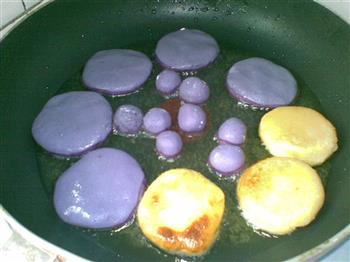 紫薯芝麻饼的做法图解10