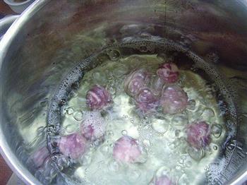 紫薯琉璃汤圆的做法图解10