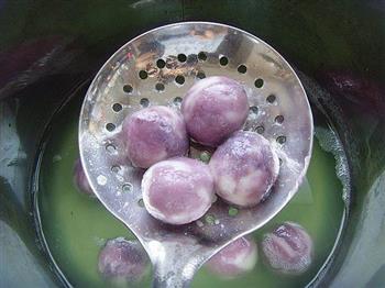 紫薯琉璃汤圆的做法图解11
