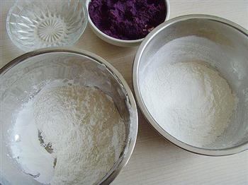 紫薯琉璃汤圆的做法步骤3