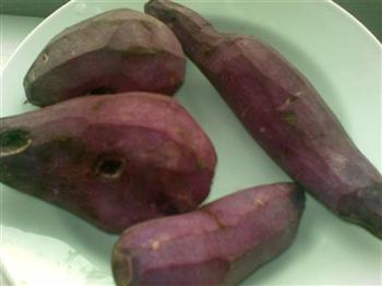 紫薯银耳汤的做法图解1