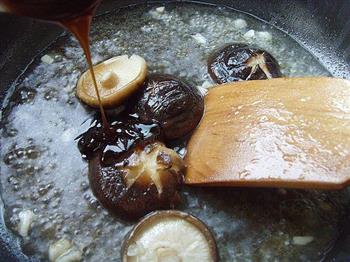 蚝油香菇菜心的做法步骤9
