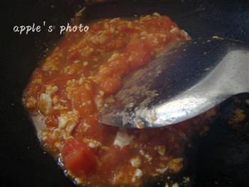 番茄炒蛋浇面的做法步骤2