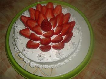 草莓奶油蛋糕的做法步骤9