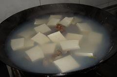 豆腐花蛤汤的做法步骤5