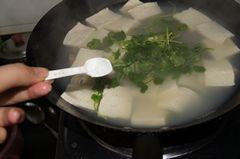 豆腐花蛤汤的做法步骤7