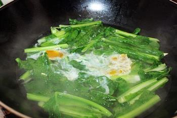 咸蛋芥菜汤的做法步骤7