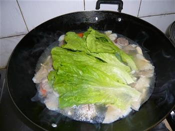 平菇牛肉丸汤的做法步骤5
