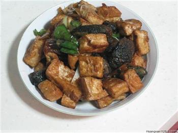 虎皮皮蛋炝豆腐的做法步骤10