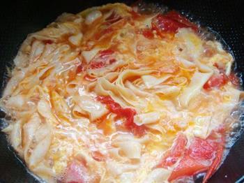 番茄鸡蛋烩饼的做法步骤10