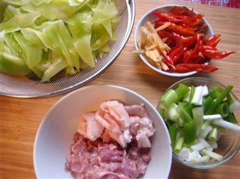 泡椒莴笋肉片的做法步骤1