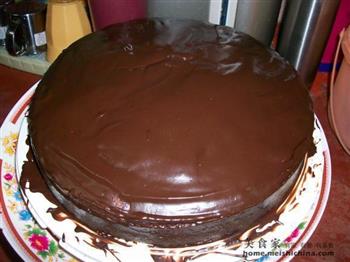 巧克力牛油蛋糕的做法步骤14