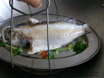 豆腐蒸石斑鱼的做法步骤4