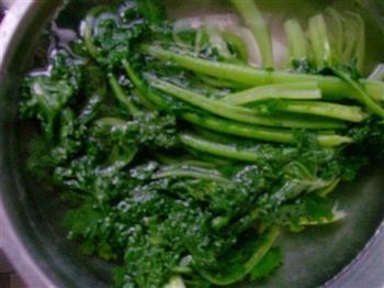 辣炒苔菜的做法步骤2