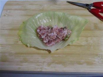 鲜肉包菜卷的做法步骤5