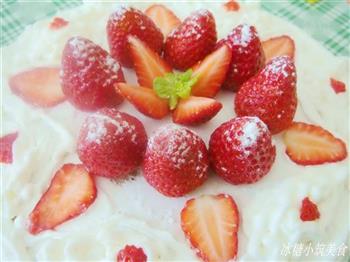 草莓奶油蛋糕的做法步骤14