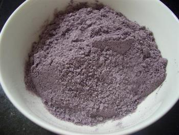 紫糯米团的做法图解4