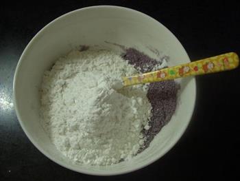 紫糯米团的做法步骤5