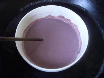 紫糯米团的做法步骤9