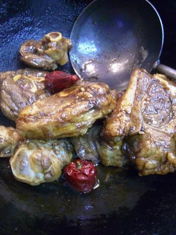 蚝油炖羊肉排骨的做法步骤4