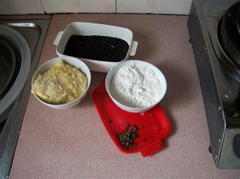 椒盐豆渣饼的做法步骤1