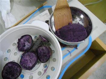 什锦紫薯球的做法步骤2