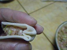圆白菜肉紫菜水饺的做法步骤10