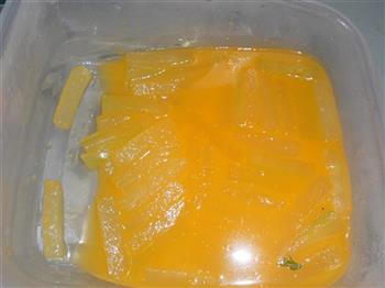 橙汁瓜条的做法步骤4