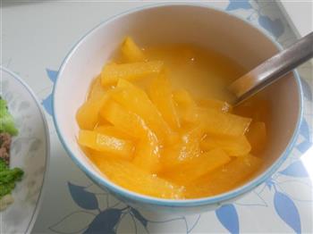 橙汁瓜条的做法步骤5