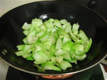 炒青菜香菇的做法步骤6