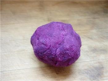 香甜豆沙紫薯球的做法步骤6
